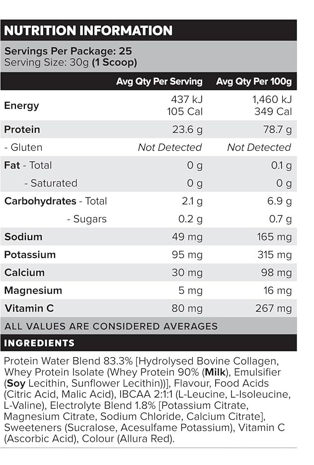 Muscle Nation Protein Water