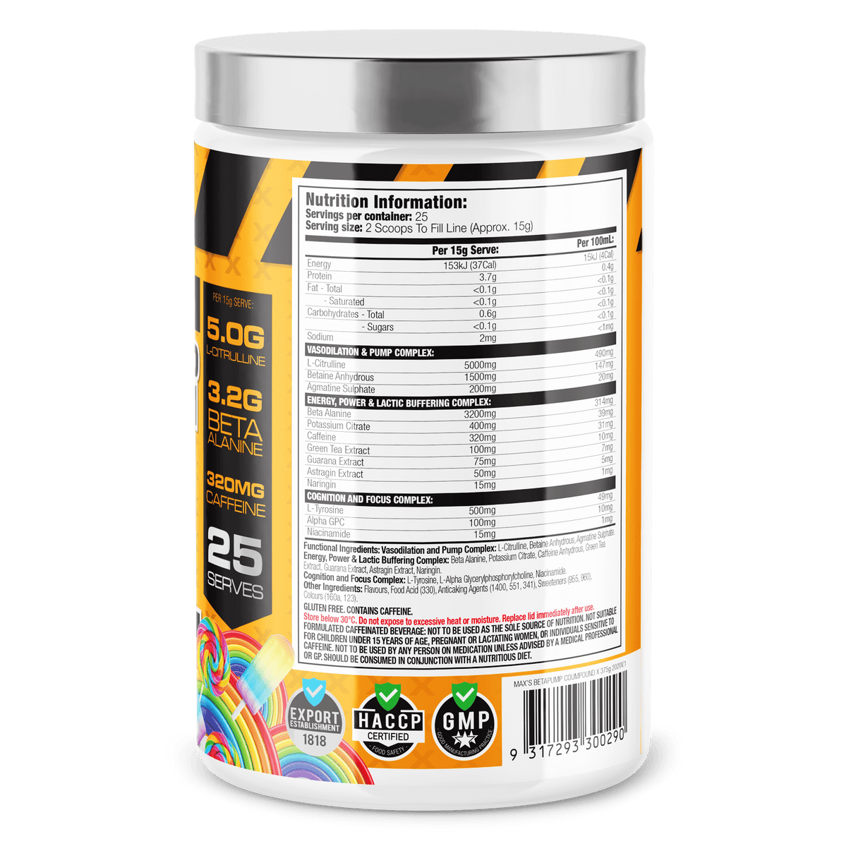 Max's Betapump - Compound X