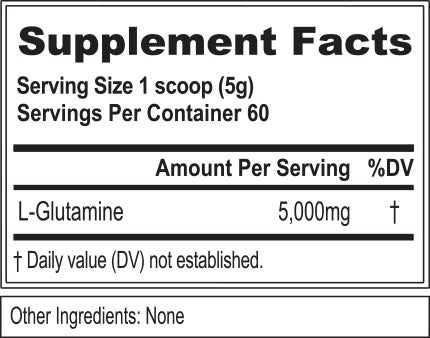 EVLution Nutrition Glutamine 5000