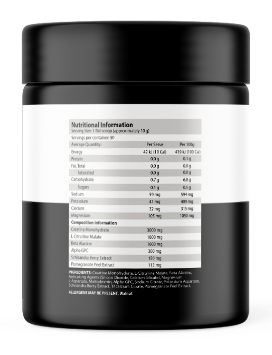 Atp Science Max Lift Non Stim Pre-Workout