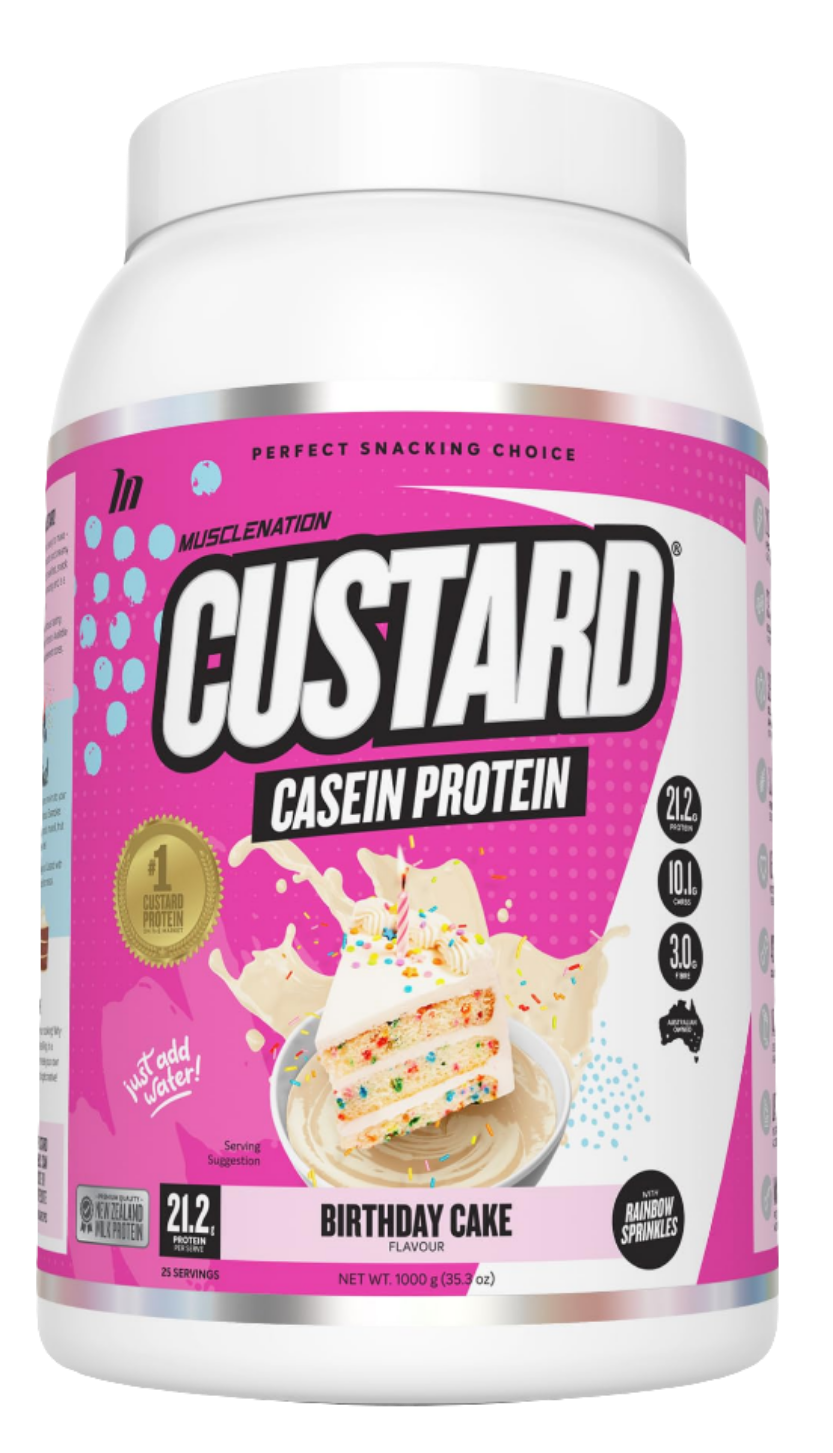 Muscle Nation Custard Casein Protein