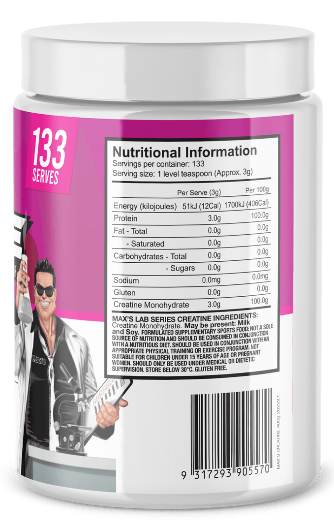 Max's Creatine Monohydrate