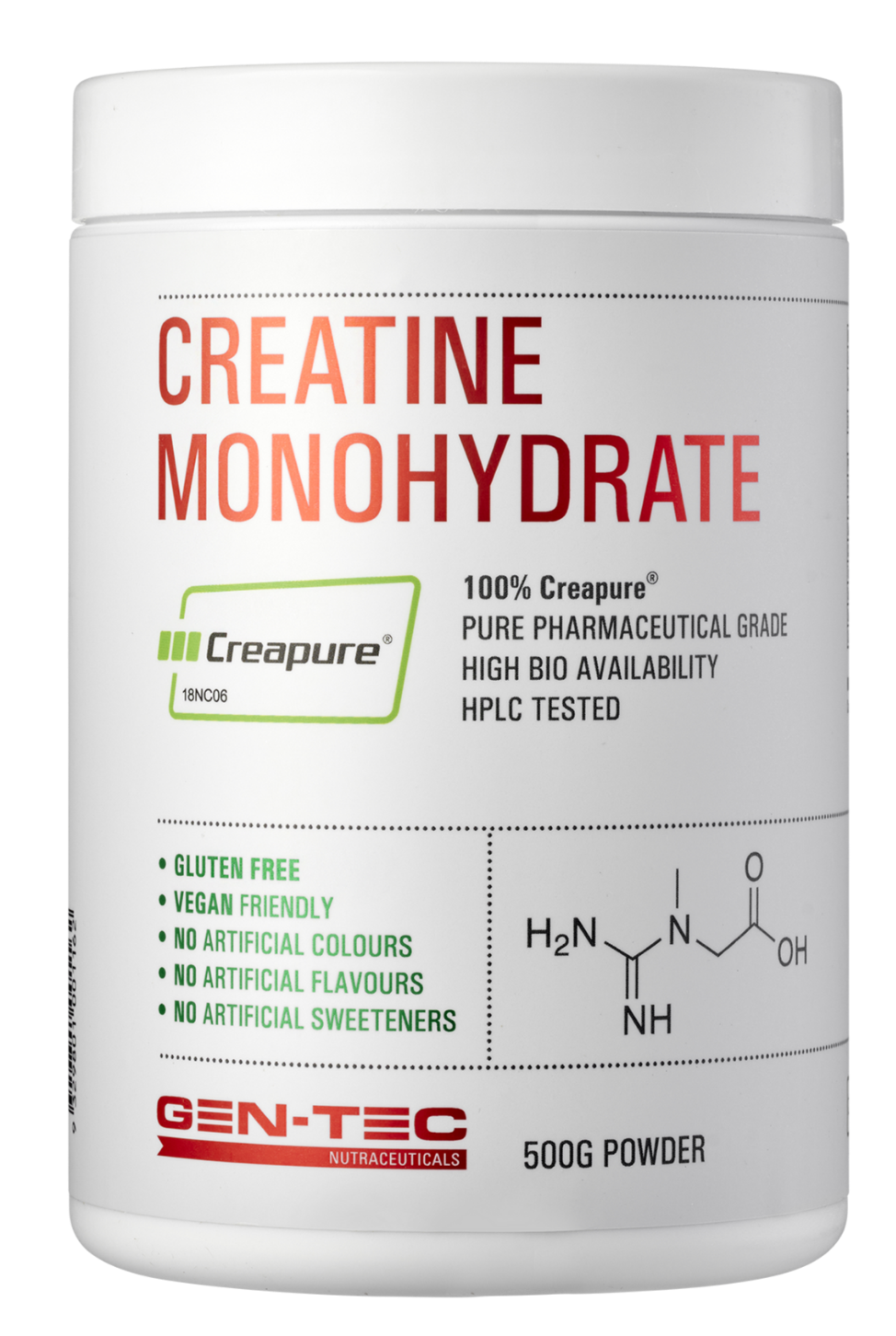 Gen-Tec Nutrition Pure Creatine Monohydrate