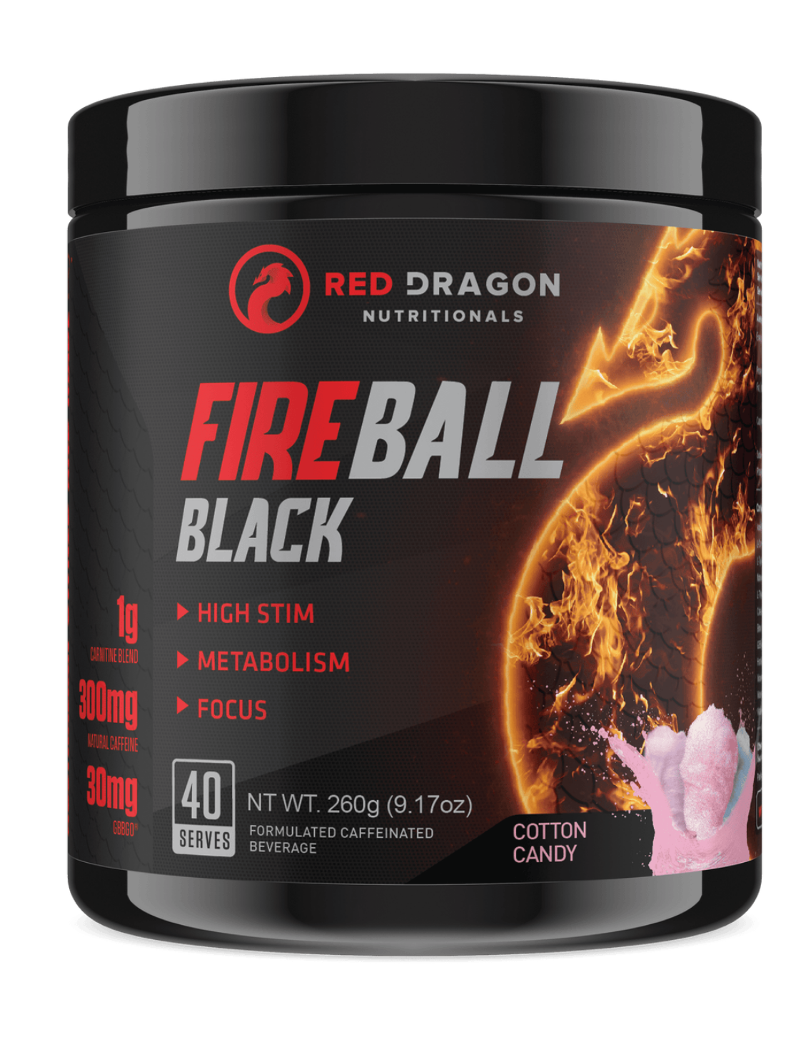 Red Dragon Nutritionals Fireball Black