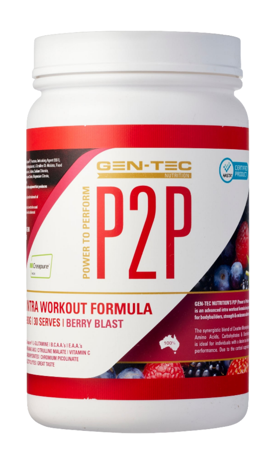 Gen-Tec Nutrition P2P Advanced Intra Workout Formula 900g
