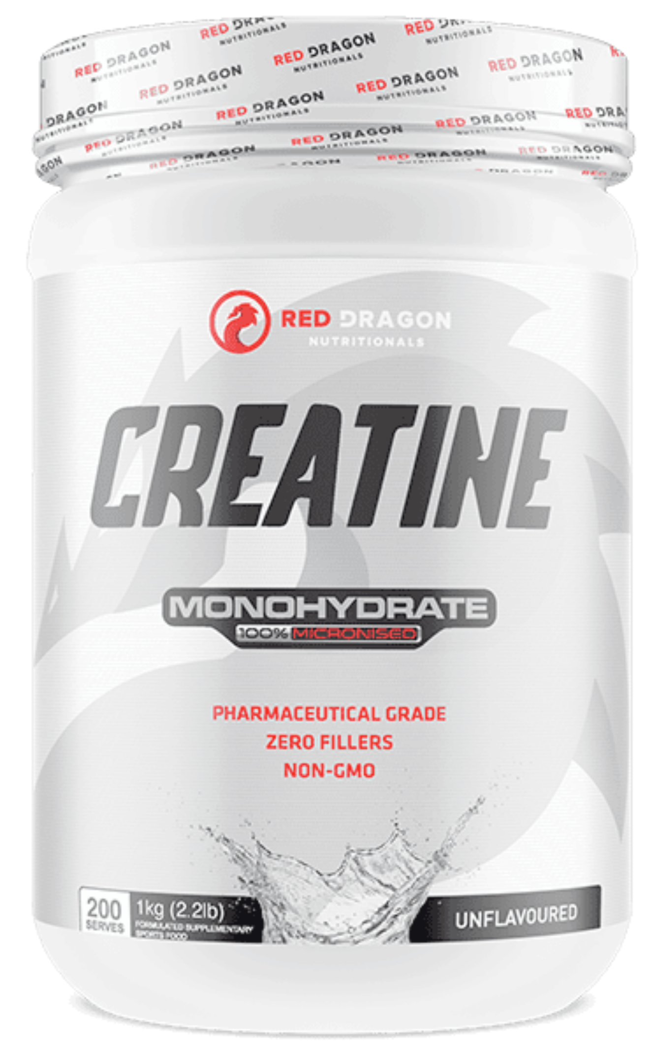 Red Dragon Nutritionals Creatine Monohydrate 100% Micronised