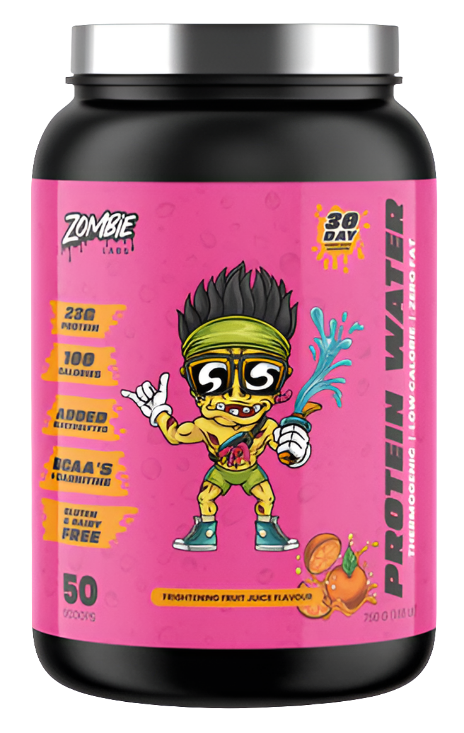Zombie Labs Protein Water Thermogenic / Low Calorie / Zero Fat