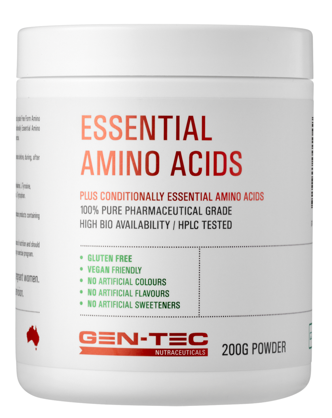 Gen-Tec Nutrition Pure Essential Amino Acids EAAs