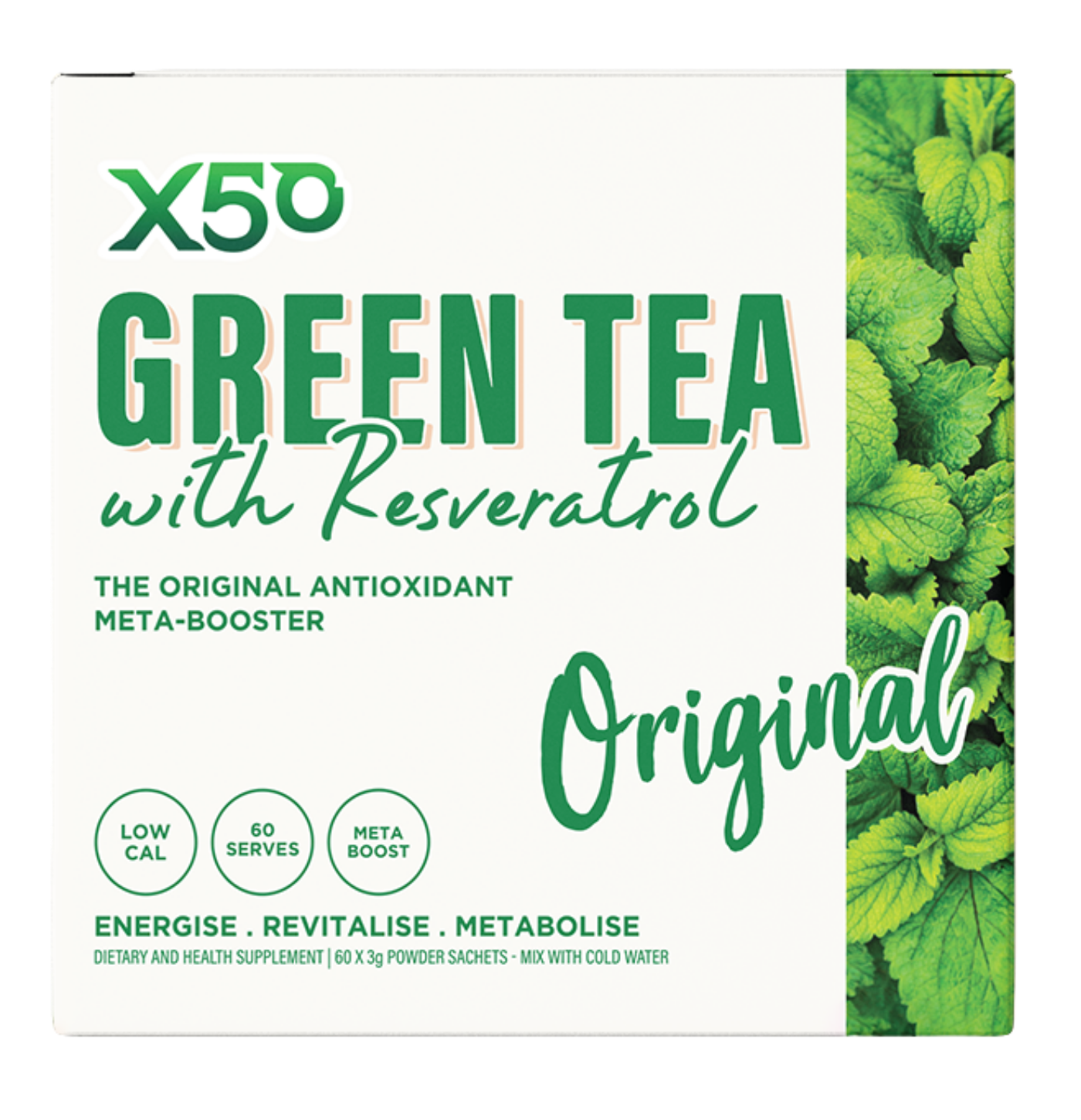 X50 Lifestyle Green Tea