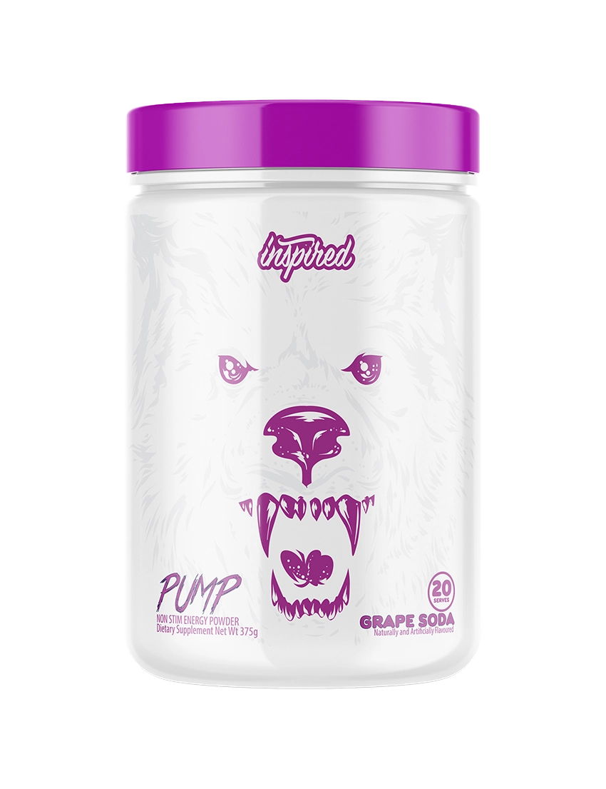 Inspired Nutraceuticals DVST8 Pumped Non-Stim Pre-Workout Intense Pumps & Focus