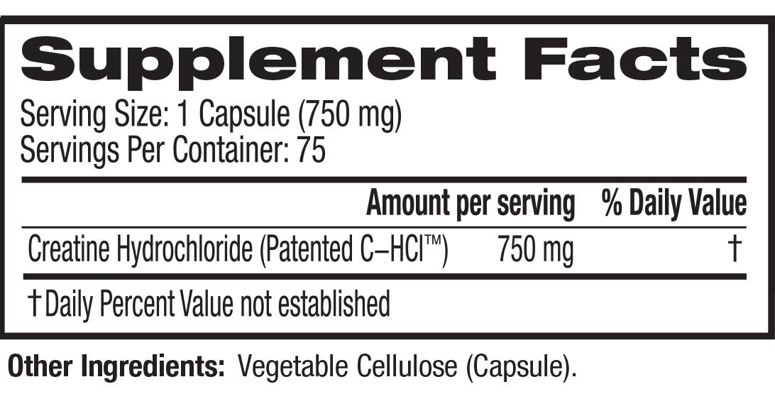 Kaged Creatine HCl Capsules