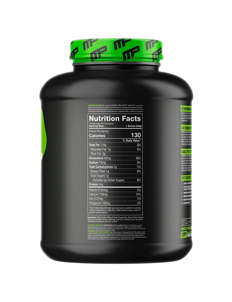 Musclepharm Combat 100% Whey + Assault Sport Pre Workout