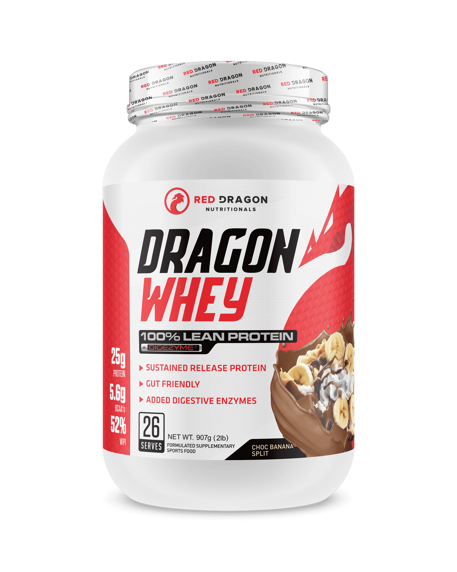 Red Dragon Nutritionals Dragon Whey 100% Lean Protein