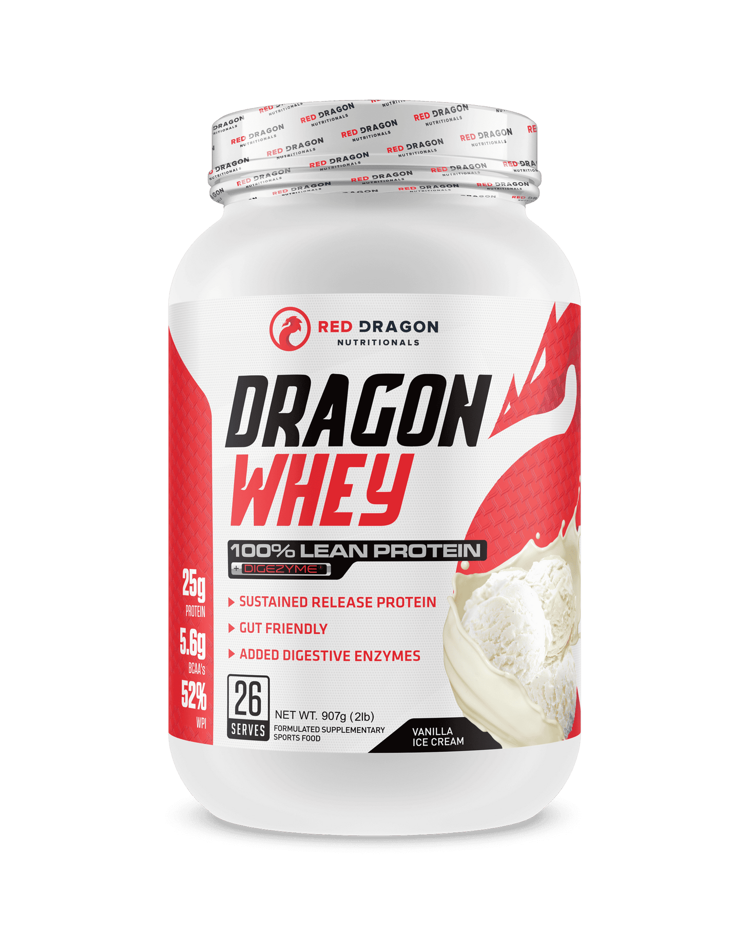 Red Dragon Nutritionals Dragon Whey 100% Lean Protein