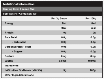 Red Dragon Nutritionals L-citrulline