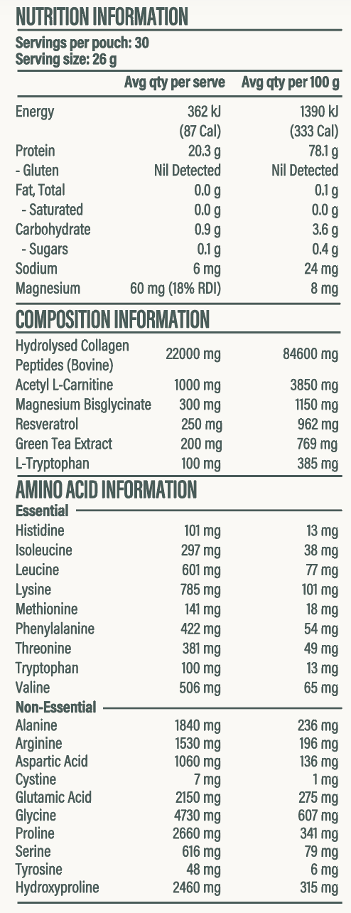 X50 Lifestyle Collagen Protein Water