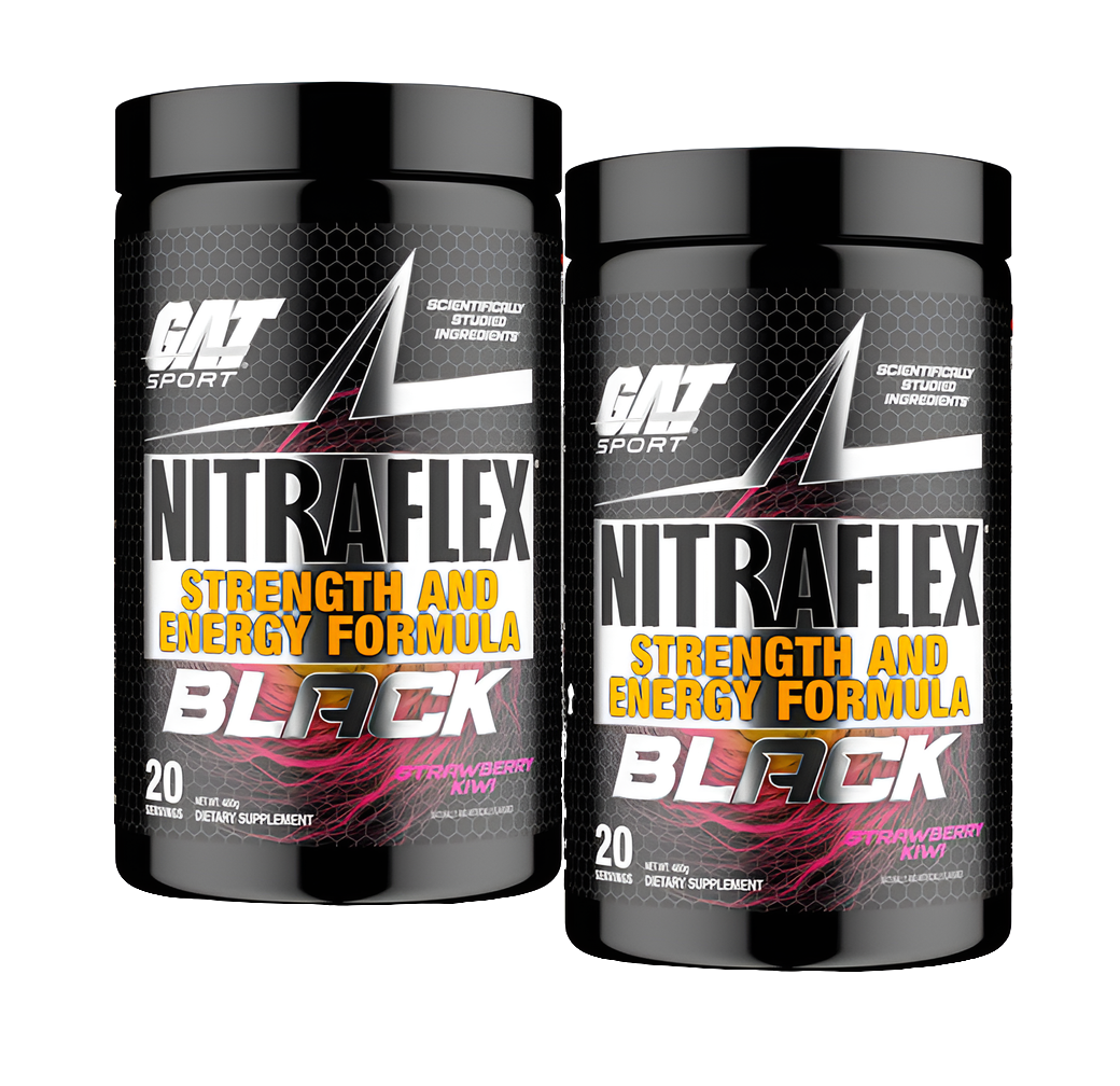 Gat Sport Nitraflex Black Twin Pack