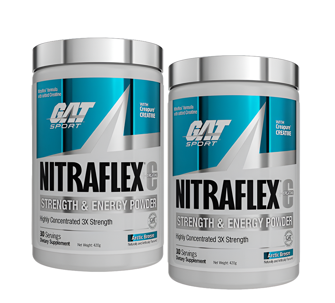 Gat Sport Nitraflex + Creatine Twin Pack