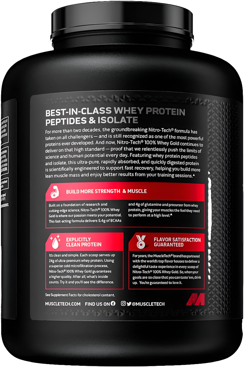 Muscletech Nitrotech 100% Whey Gold