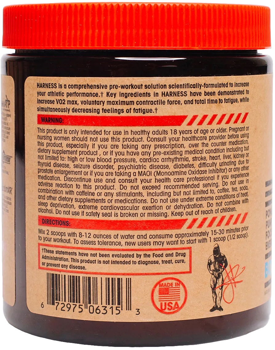 Arms Race Nutrition Harness Pre - Workout