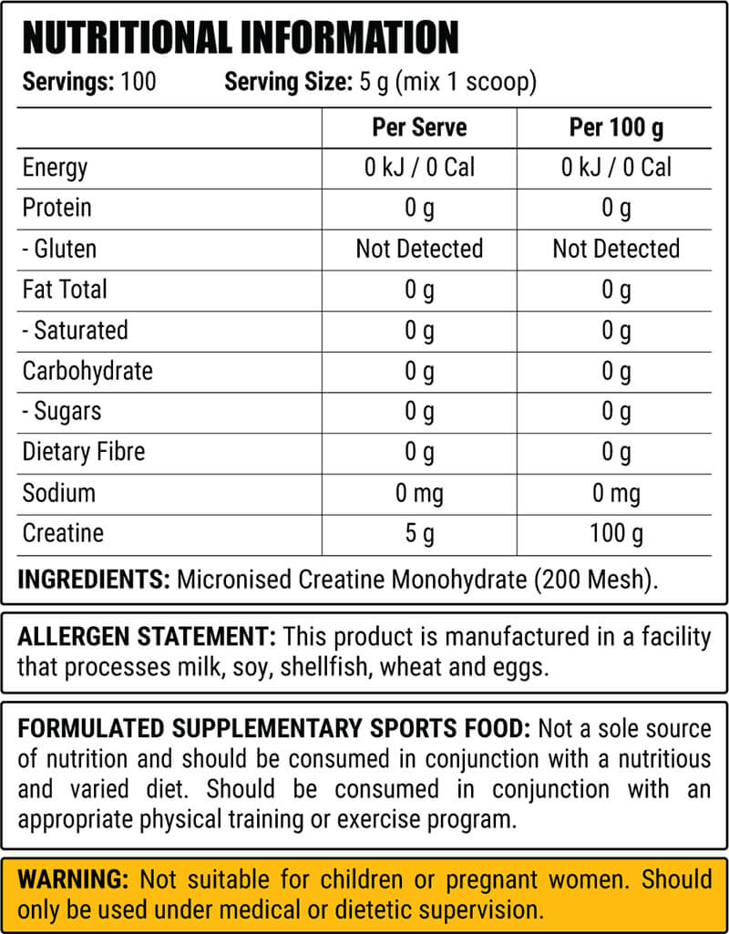 Faction Labs Creatine Monohydrate Twin Pack
