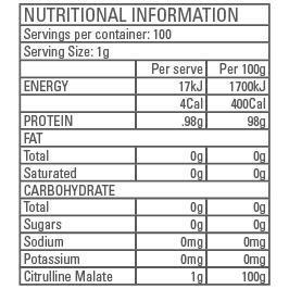 Gen-Tec Nutrition Pure Citrulline Malate