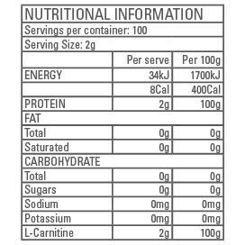 Gen-Tec Nutrition Pure L-Carnitine