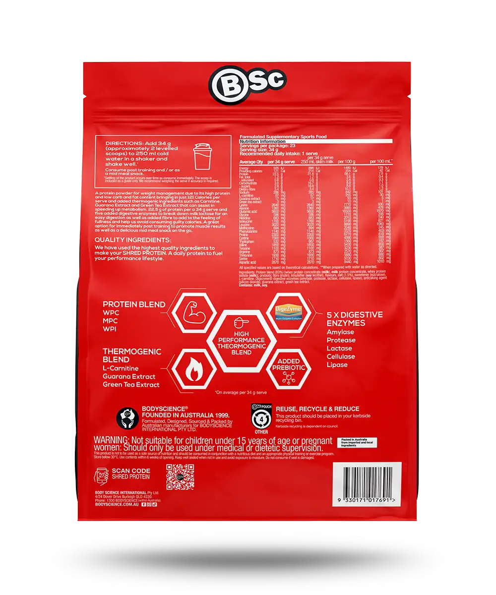 Body Science Shred Protein