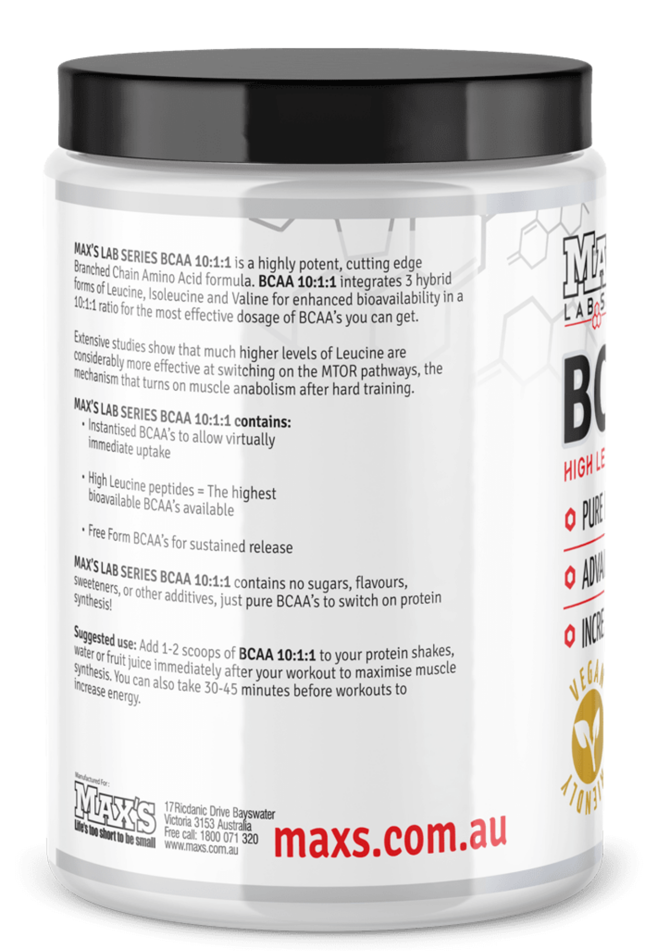 Max's Bcaa 10:1:1