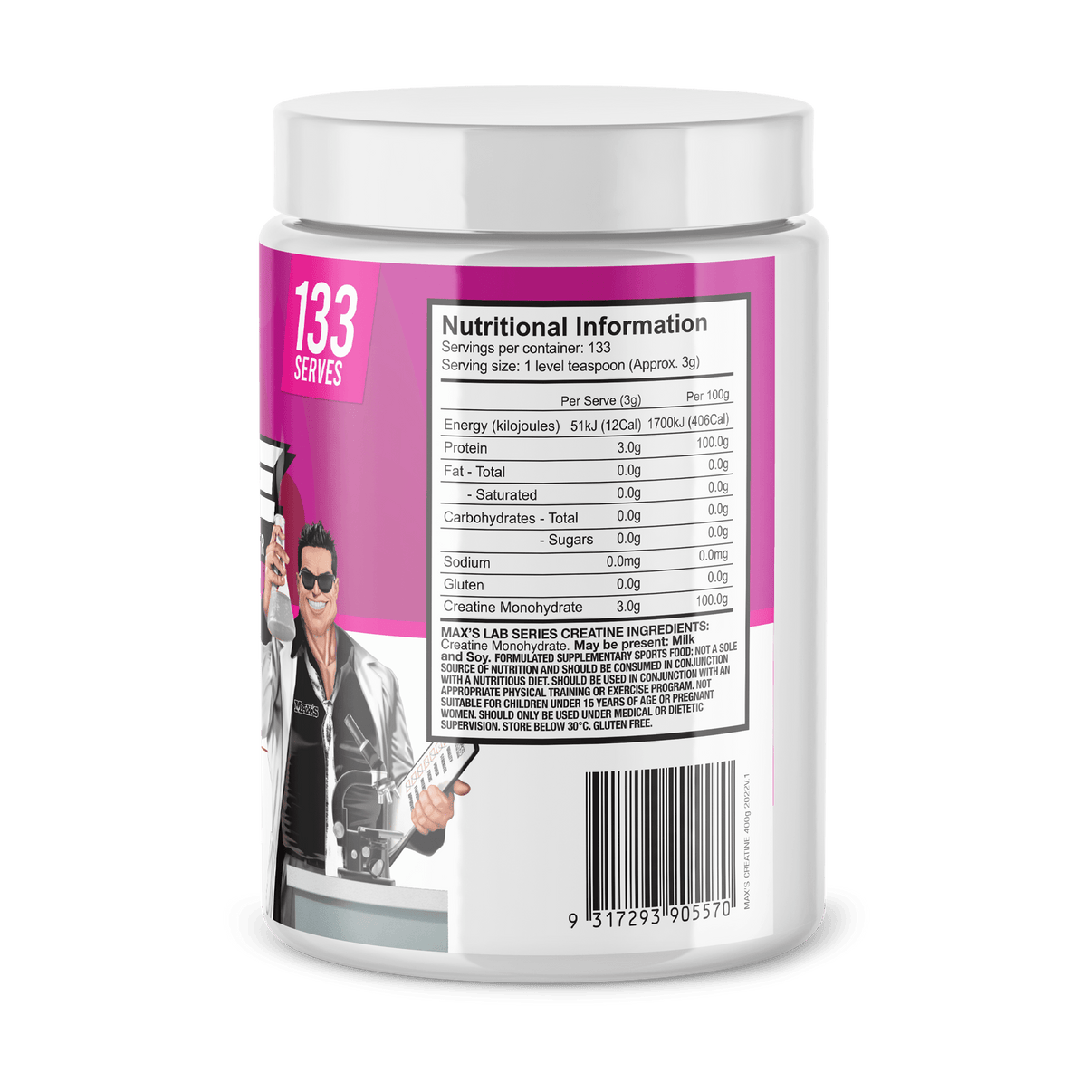 Max's  Anabolic Night + Max's Creatine Monohydrate Stack