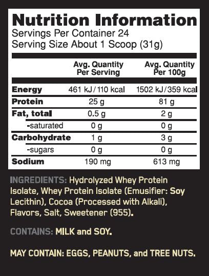 Optimum Nutrition 100% Gold Standard Isolate