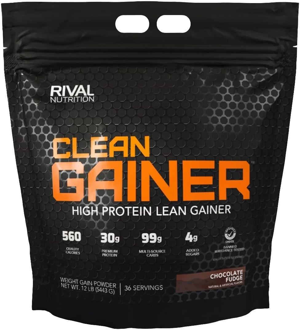 Rival Nutrition Clean Gainer High Calorie Protein Mass Gainer