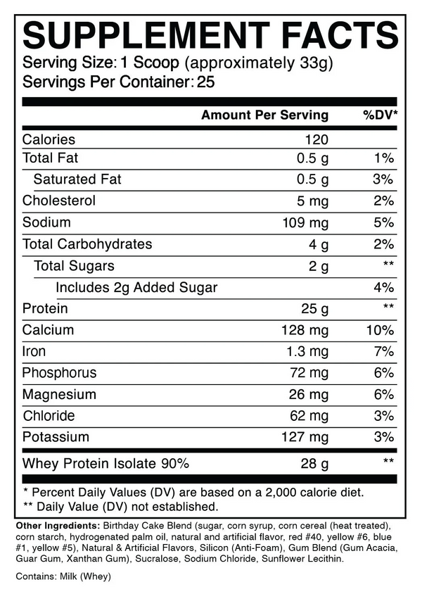 RAW CBUM Itholate Whey Isolate Protein Powder
